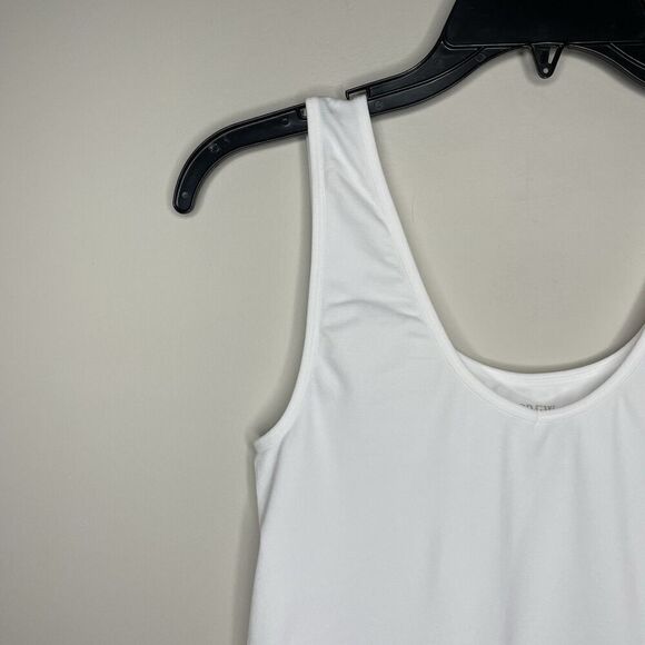 J.CREW Tank Top Womens Medium White Layering Sleeveless NEW V-Neck BJ880 - Picture 3 of 13